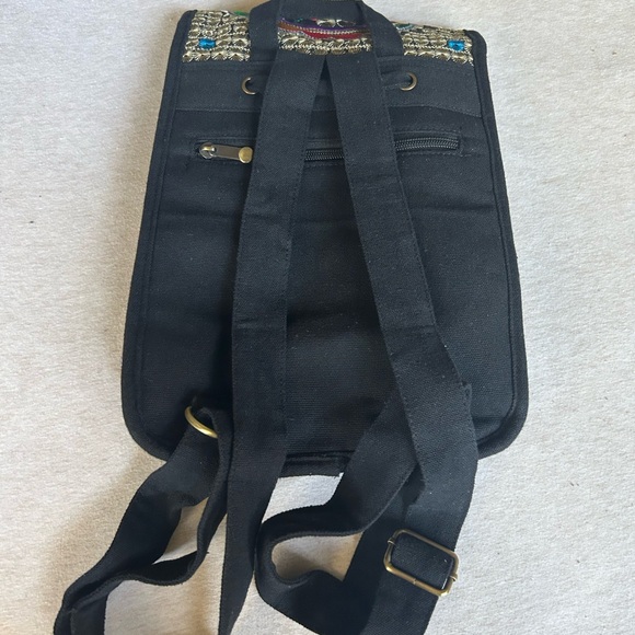 Colorful Embroidered Backpack - Picture 5 of 10